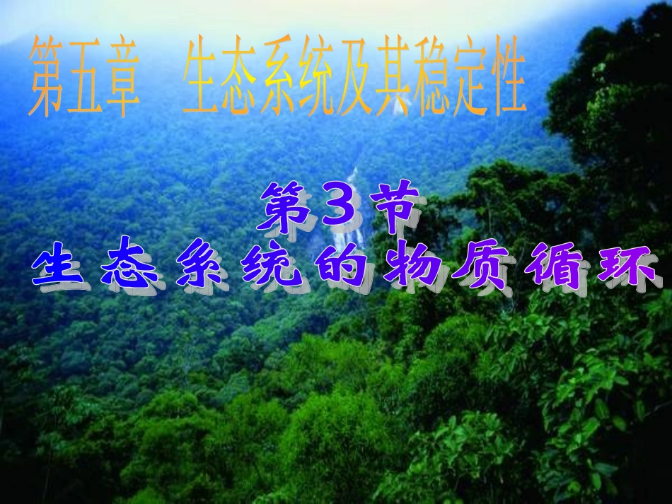 物质偱环（新教材）_第2页