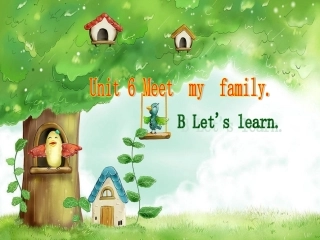 四年级第六单元B