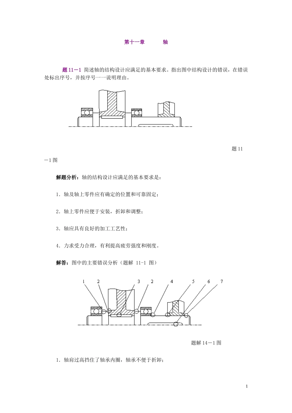 机械设计习题集第十六章轴_第1页
