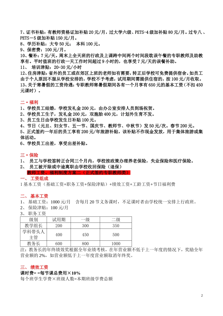 湖南托管教育联盟共享-薪酬绩效管理_第2页