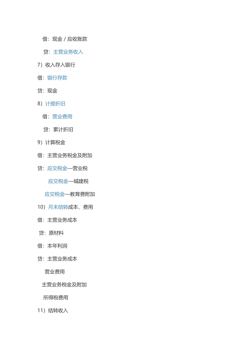 餐饮业的会计科目有哪些_第2页