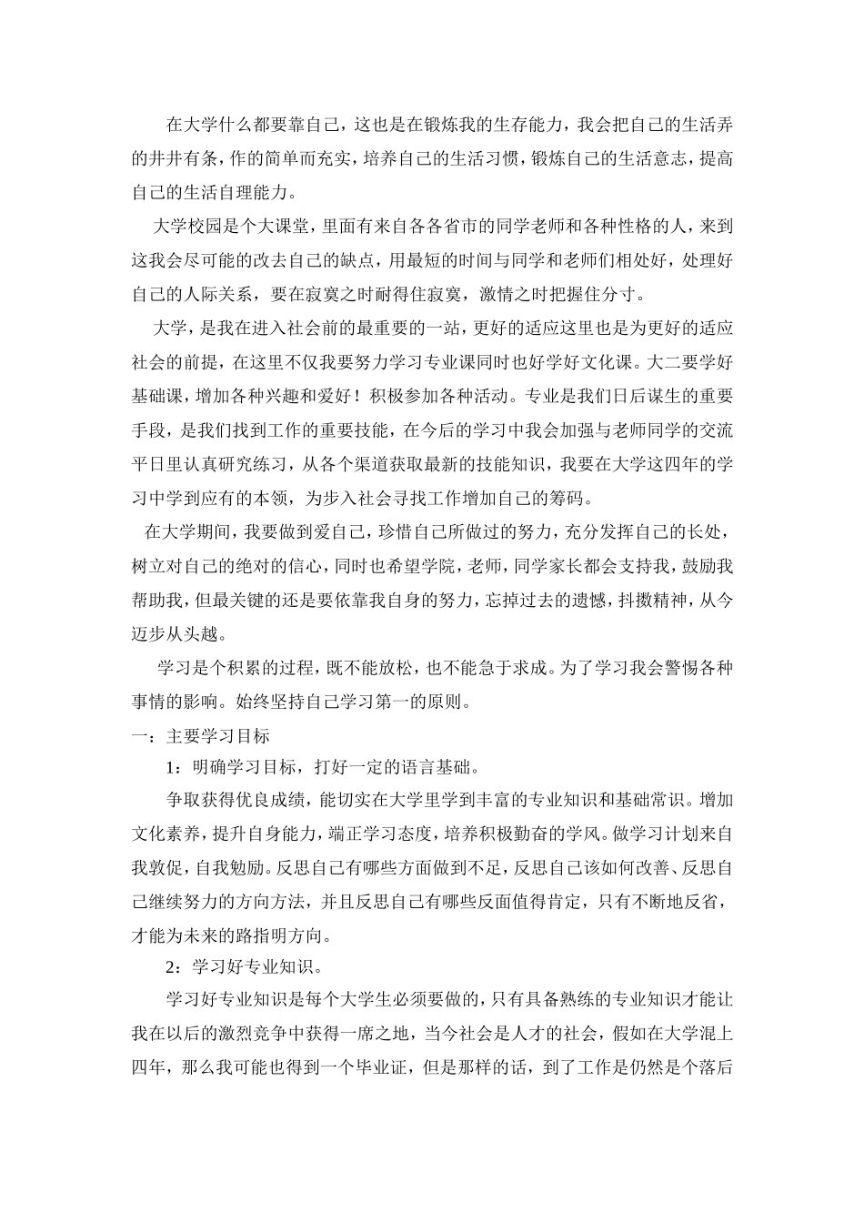 学习总结及学习计划_第2页