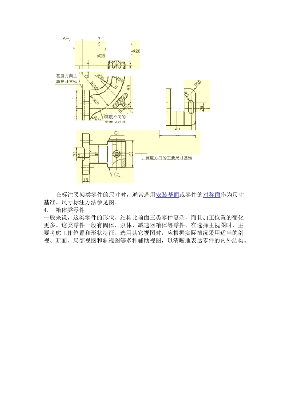 典型零件尺寸标注(附图详细说明_第3页