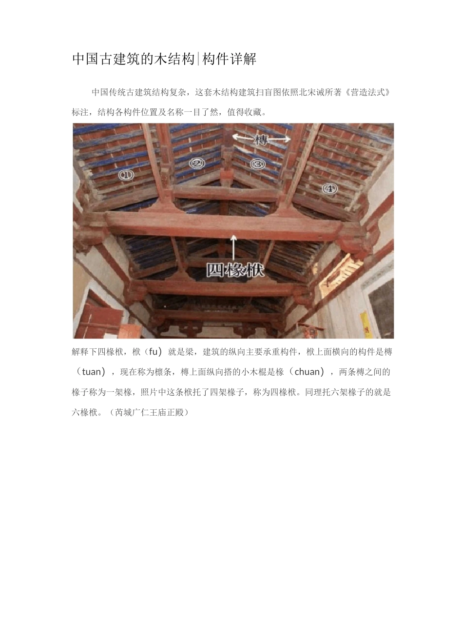 中国古建筑的木结构构件详细讲解_第1页
