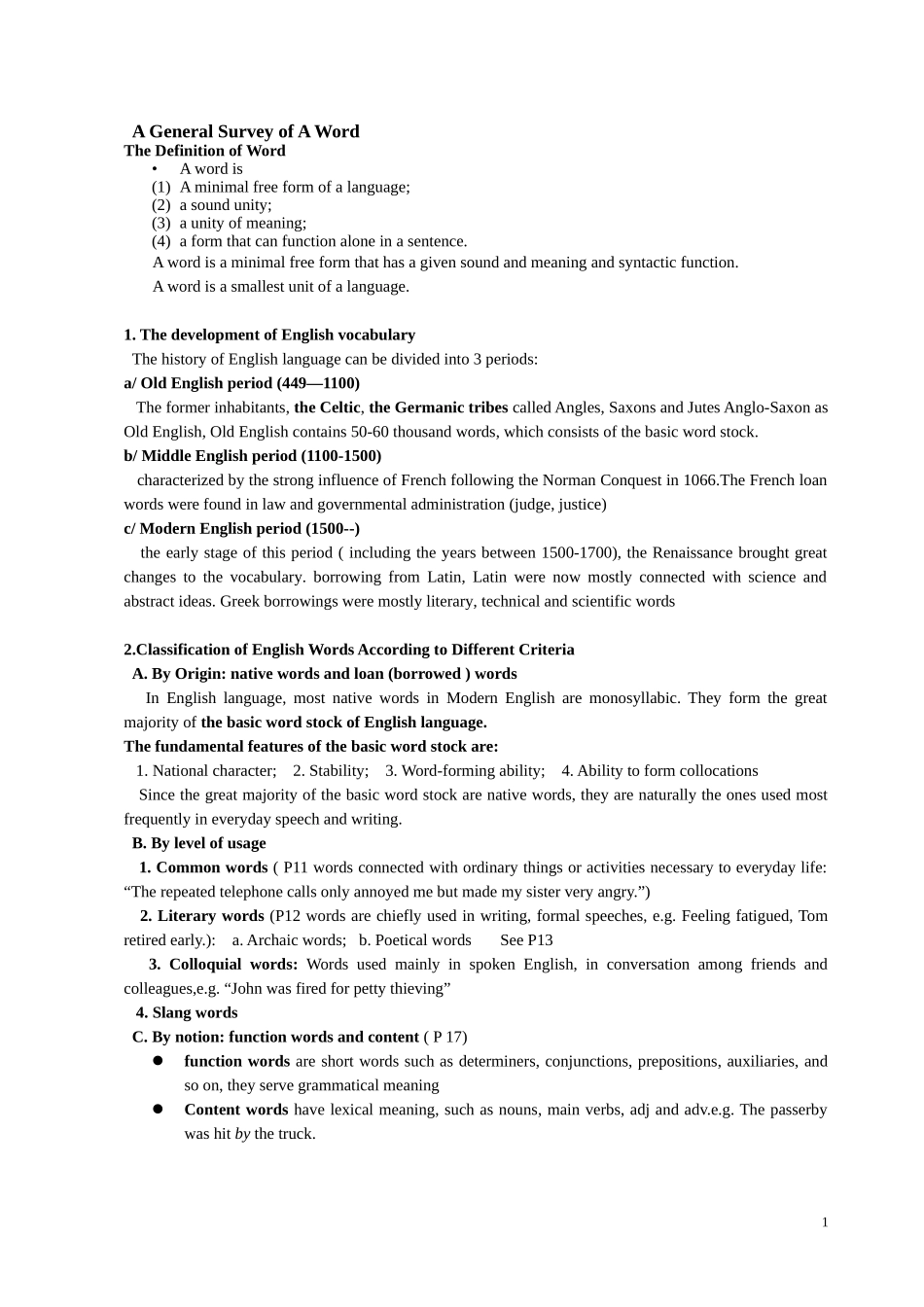大学英语词汇学期末考试-重点复习资料整理-权威版-后附试题_第2页