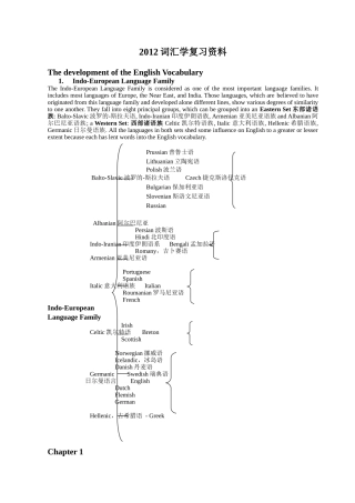 大学英语词汇学期末考试-重点复习资料整理-权威版-后附试题