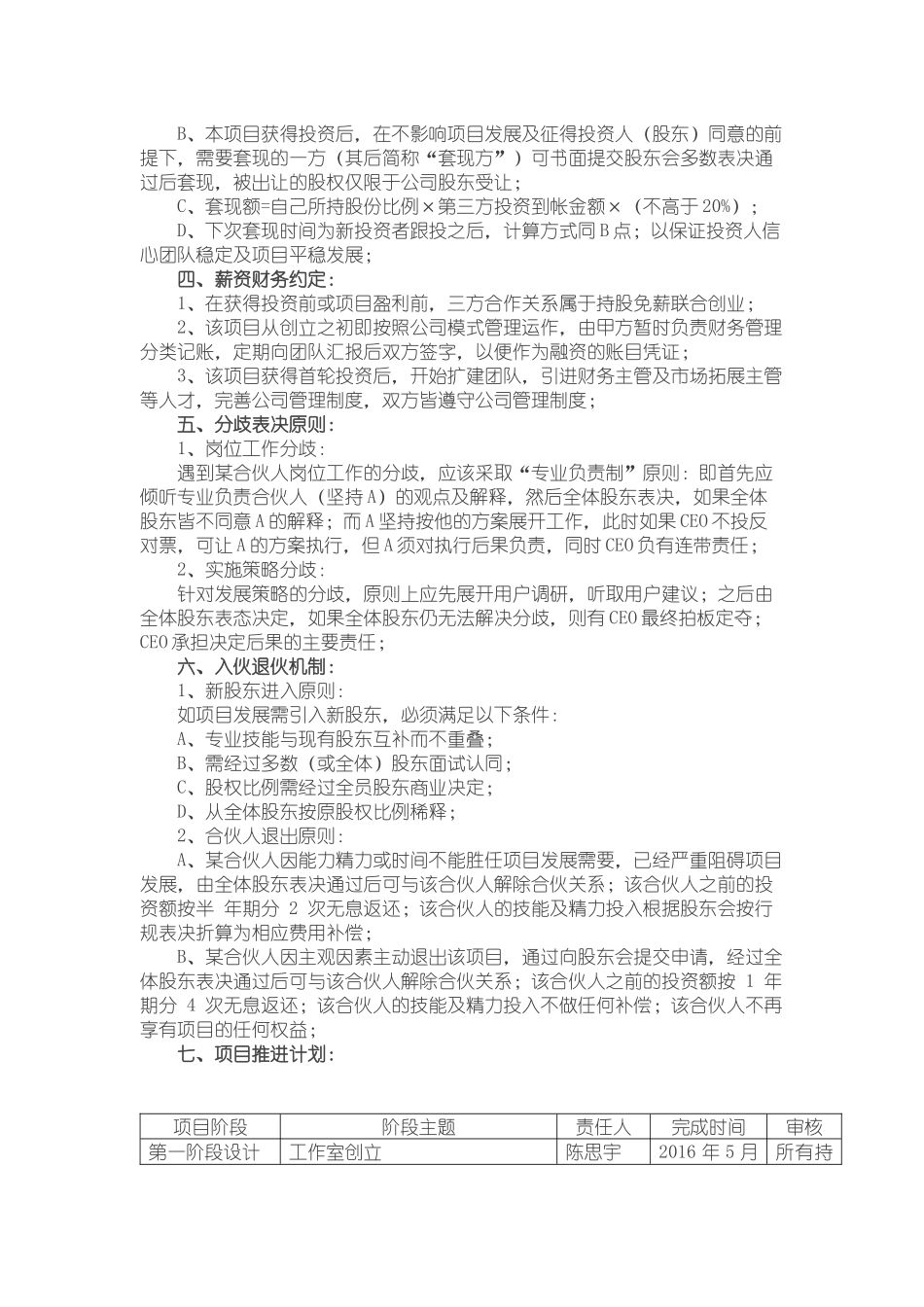 合伙创业协议书_第2页