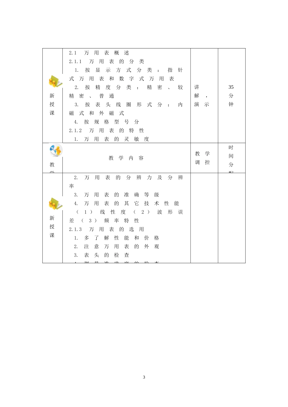 万用表概述-教案_第3页