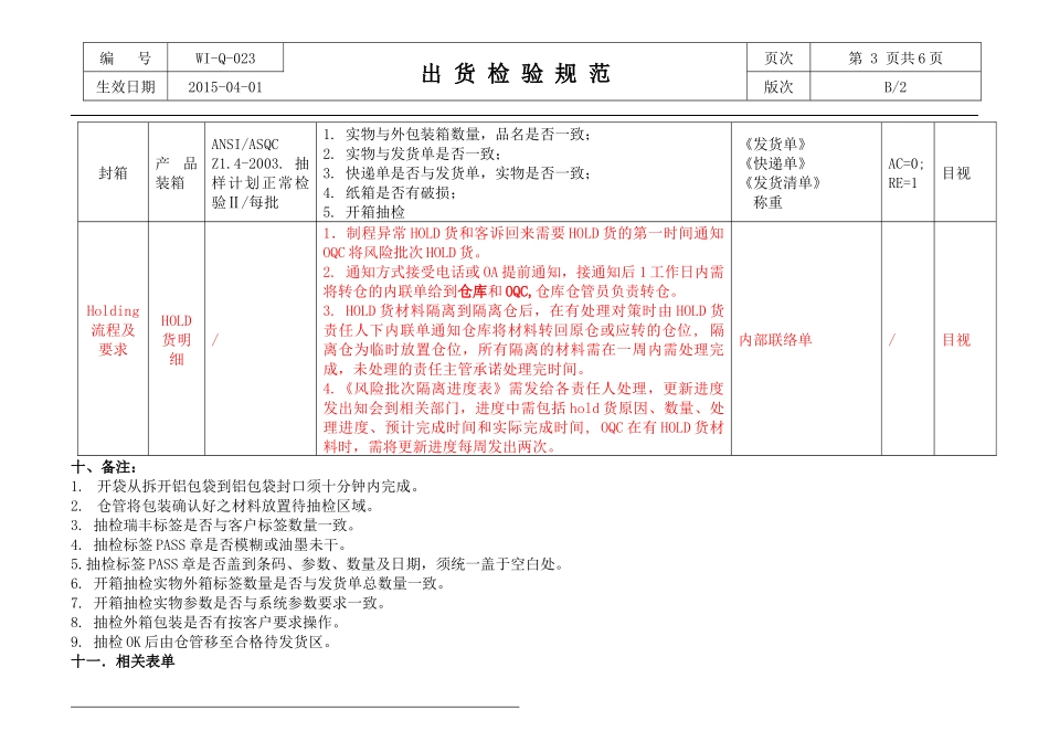 出货检验规范_第3页