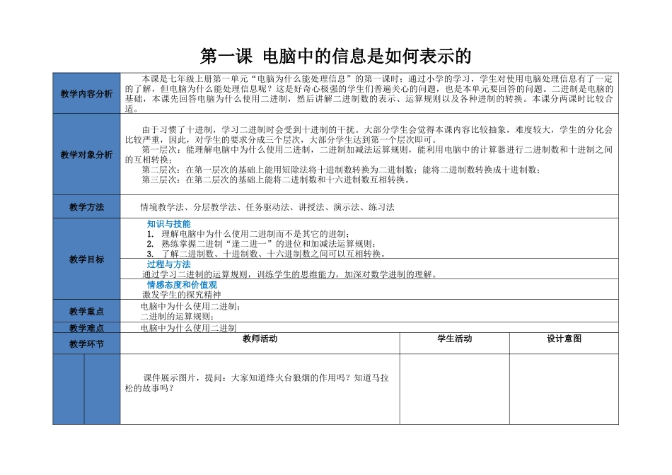 第一课-电脑中的信息是如何表示的_第1页