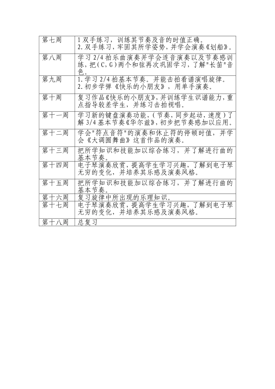 电子琴方案及计划_第3页