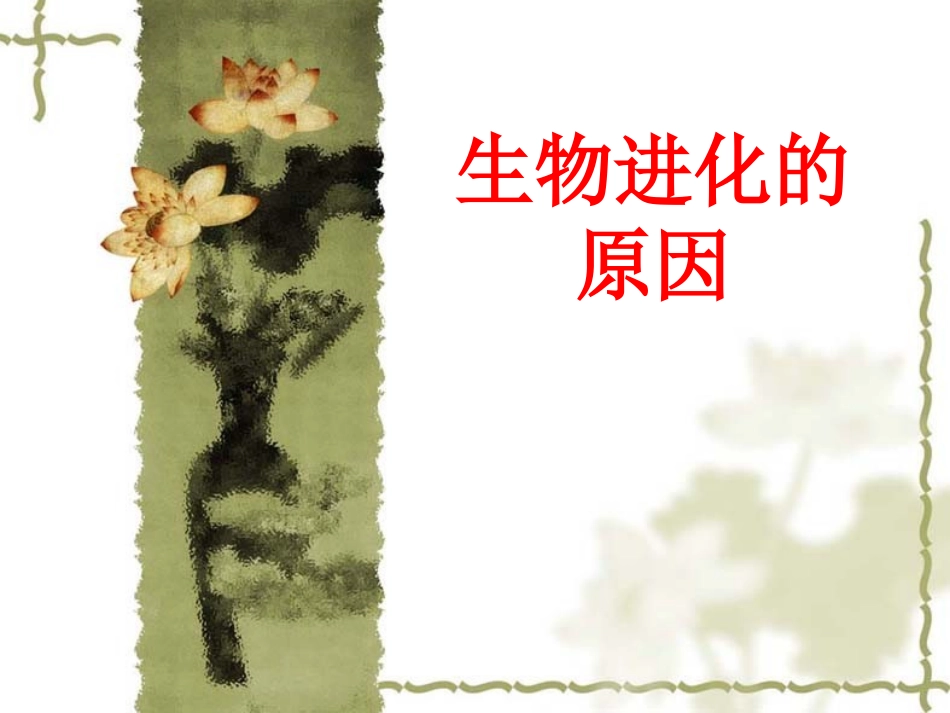 生物进化的原因 (2)_第1页