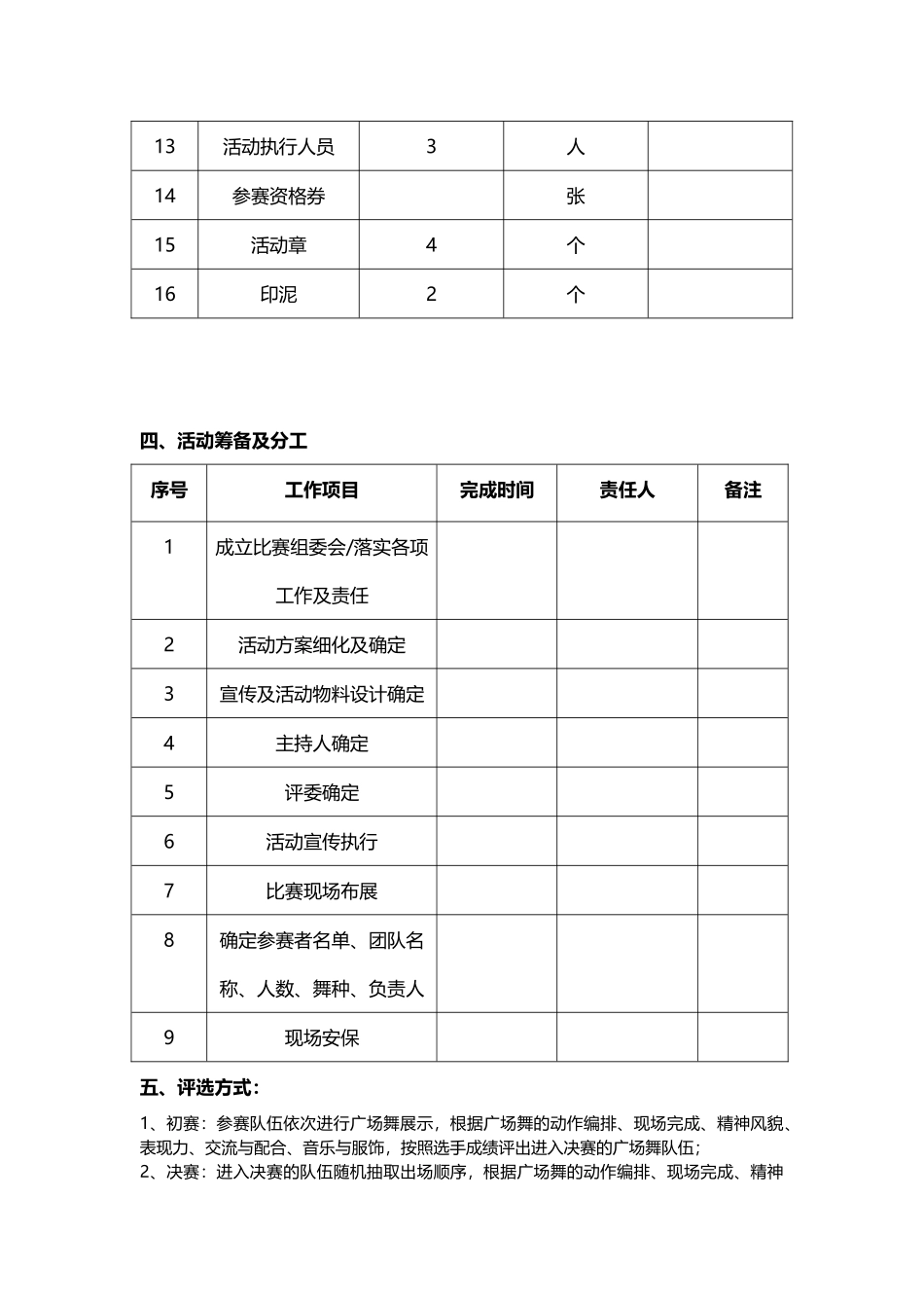 广场舞大赛最全面流程策划_第3页