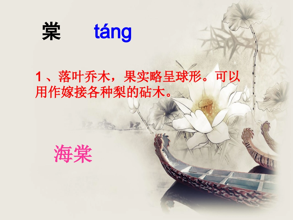 《夹竹桃》生字学习_第3页