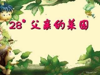 父亲的菜园上课版