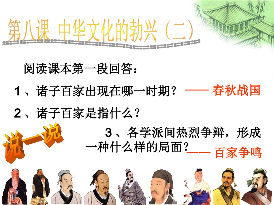 第21课诸子百家课件（华师版七上）_第2页