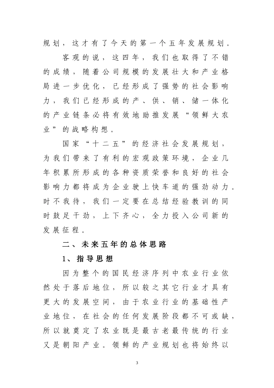 集团公司五年发展规划_第3页