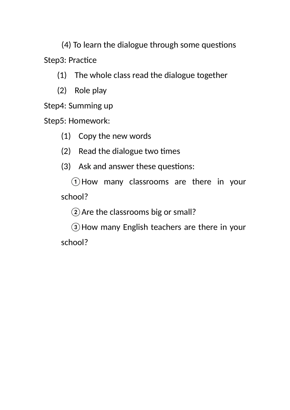 四年级unit6教案_第2页