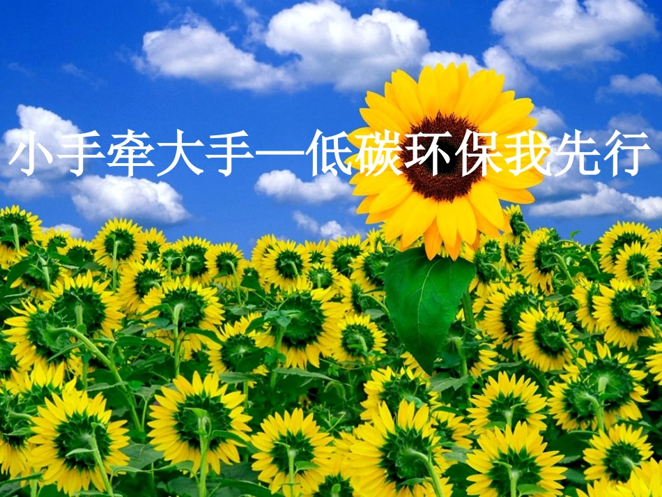 小学生环保主题班会124_第1页