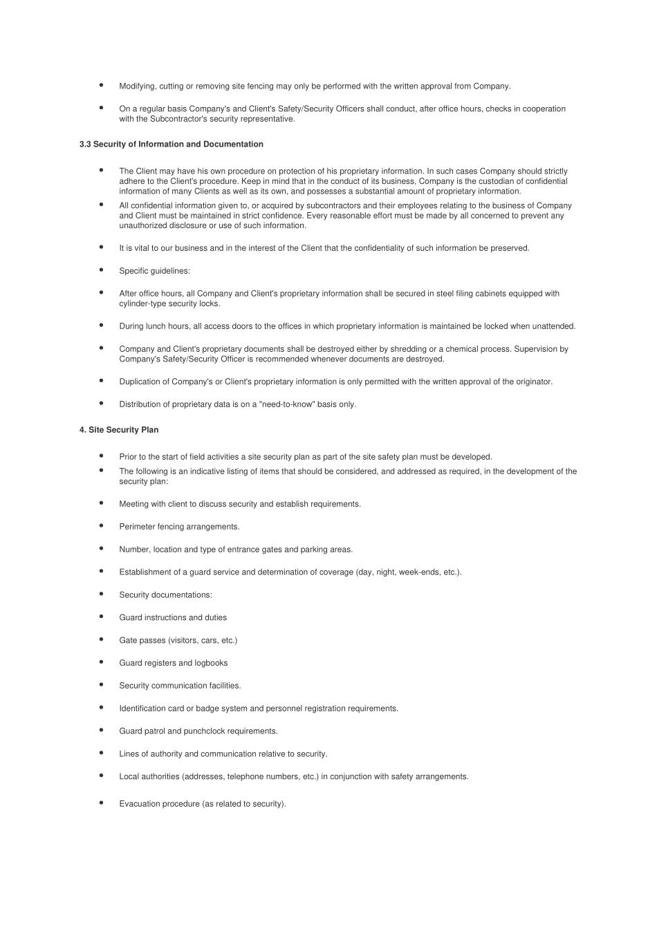 国外工程现场管理规范性文件-现场安全管理Site-Security_第3页