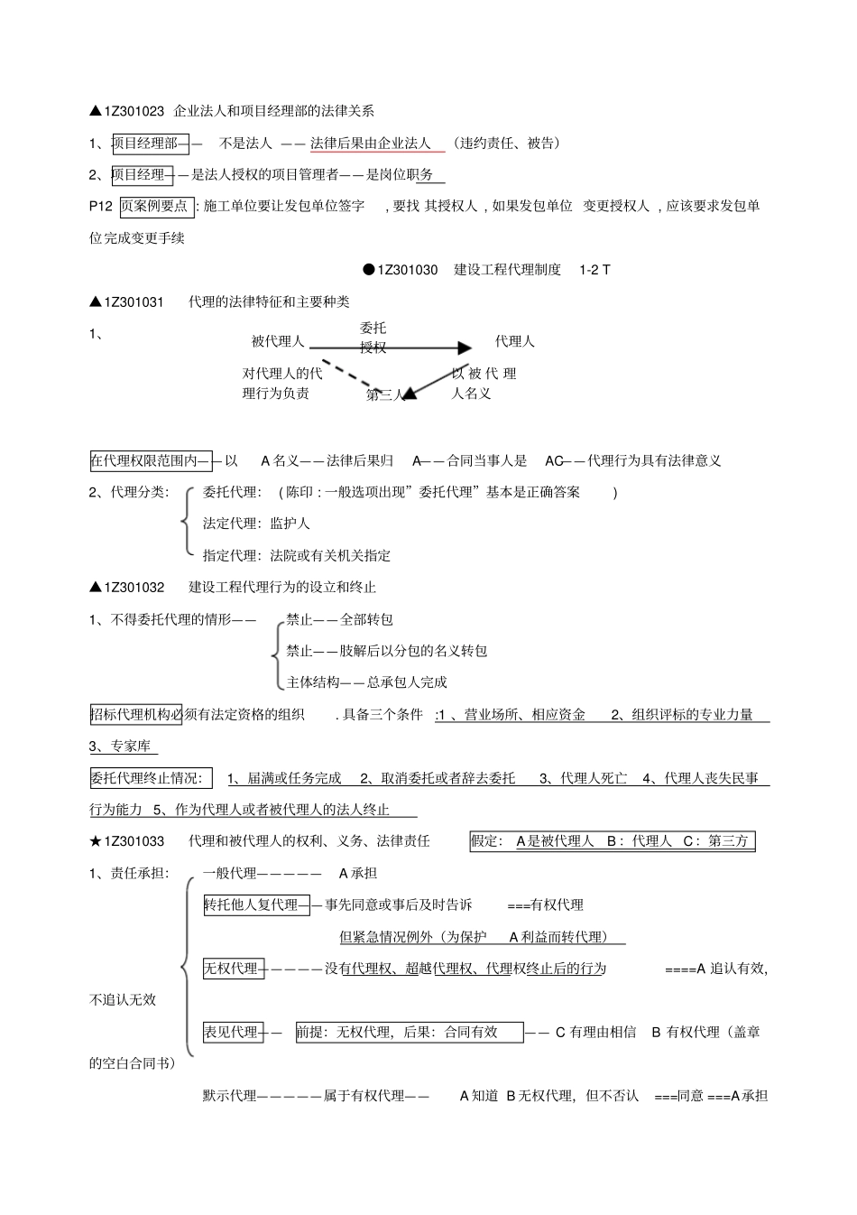 一建法规陈印速记版本_第2页