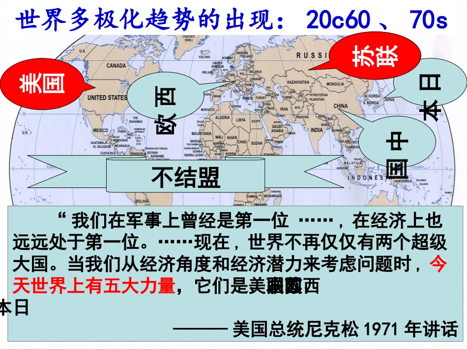 必修一25课多极化趋势的出现_第2页