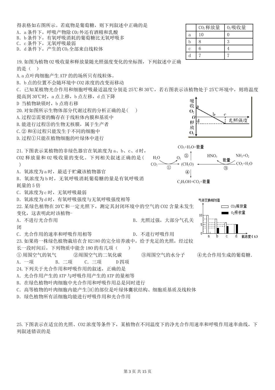 呼吸光合习题_第3页