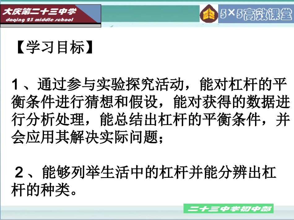 杠杆的平衡条件2_第2页