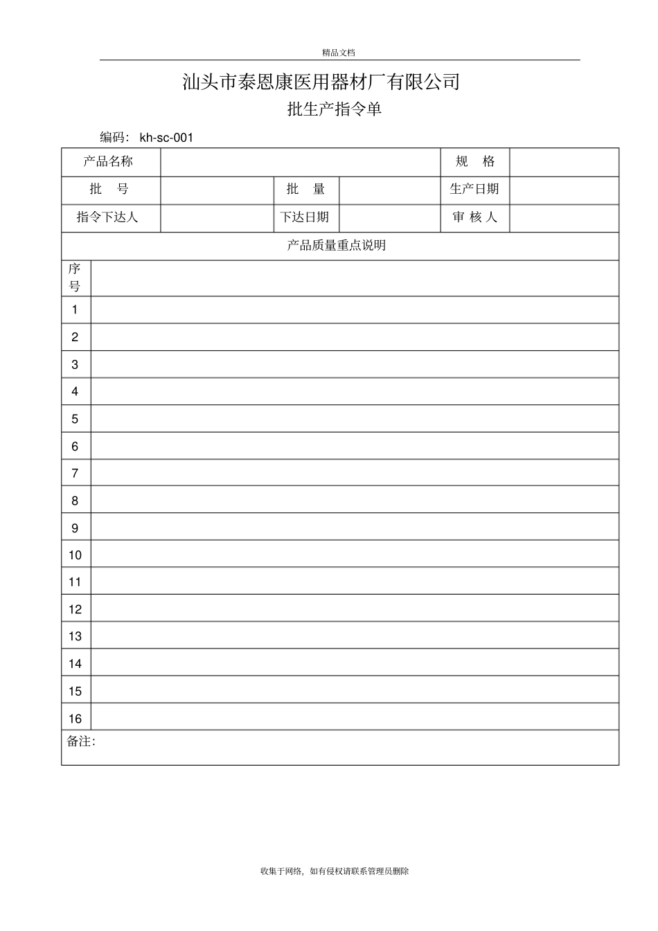 一次性使用口罩批生产记录资料讲解_第2页