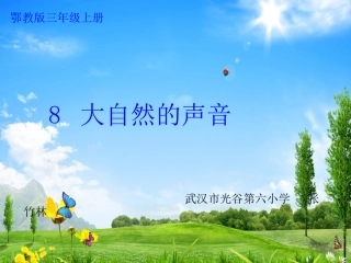 大自然的声音(1)