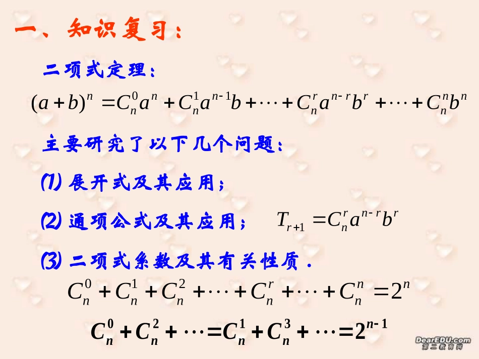 二项式定理(第4课时)_第2页