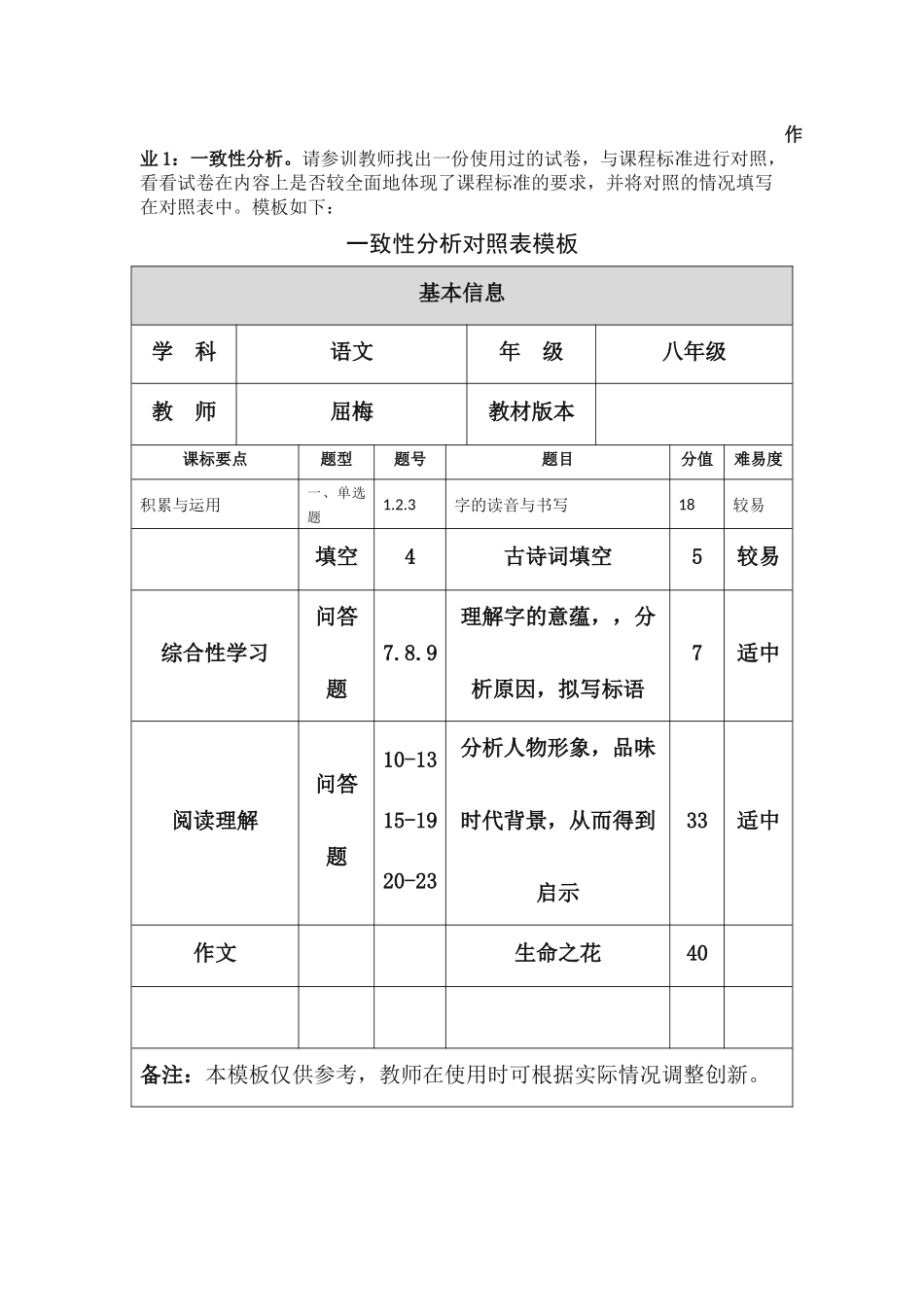 作业1模板 (2)_第1页