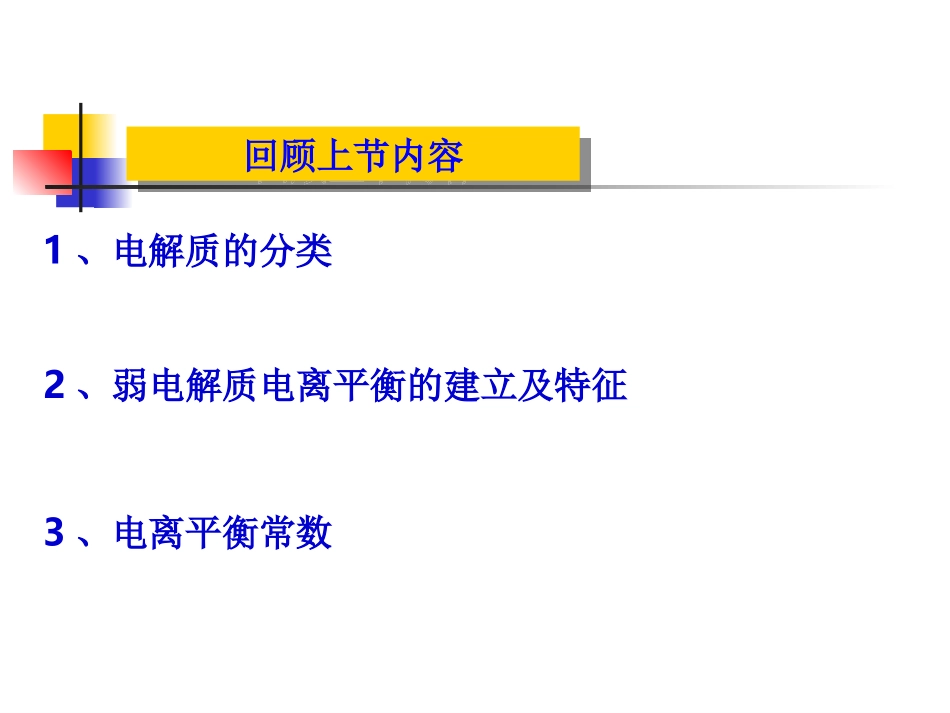 影响电离平衡因素1化学课件_第1页