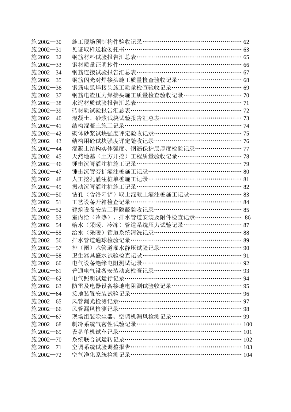 (湖南省建设厅)湘质监统编资料(全套表格)_第3页