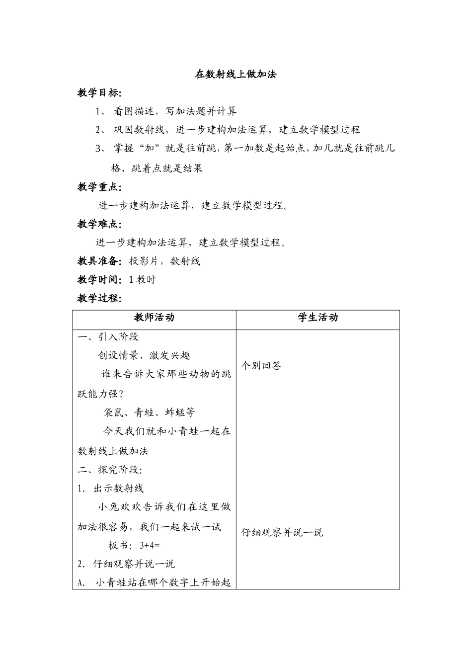 在数射线上做加法_第1页