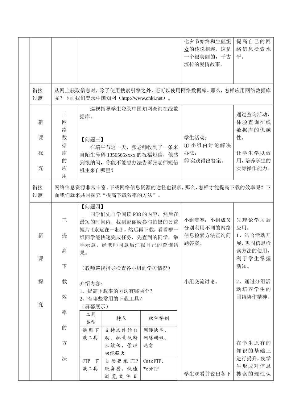 网络信息检索-教学设计_第3页