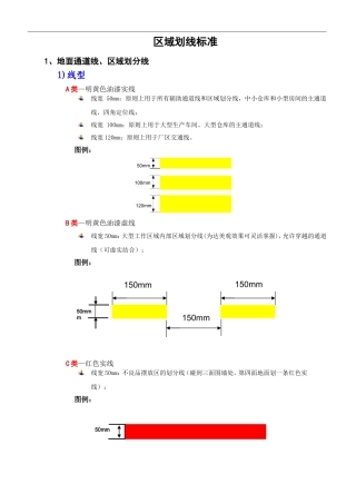 车间划线及标识管理