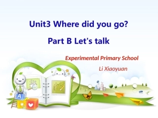 六年级下册英语Unit3BLet'stalk