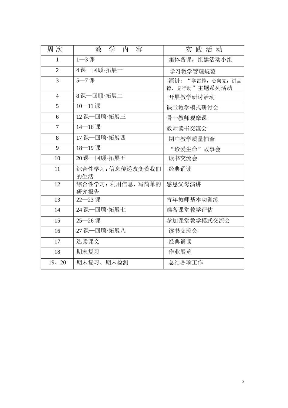 五年级语文下学期教学工作计划_第3页