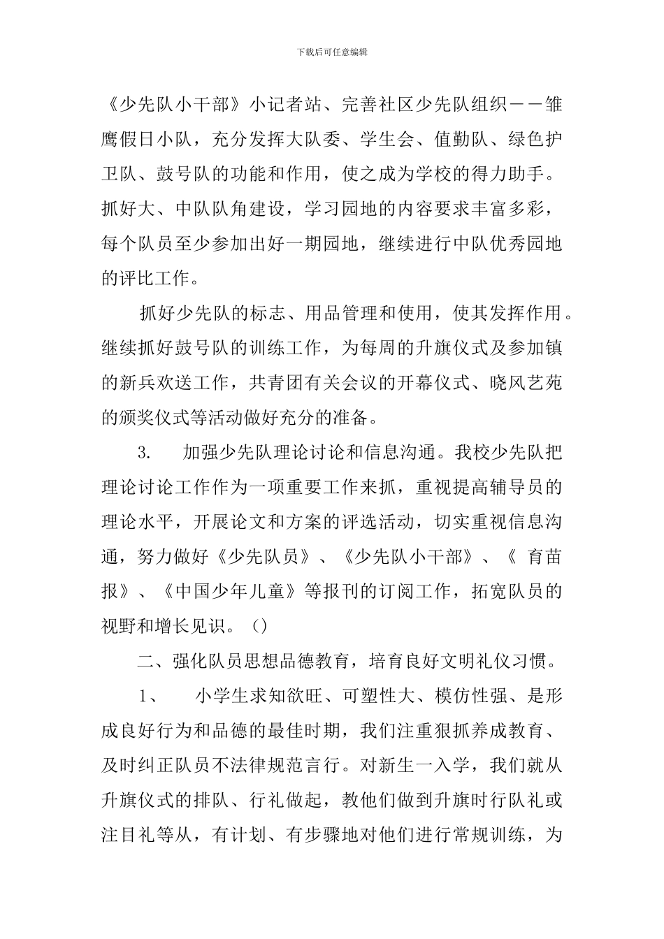 少先队个人工作总结范文_第2页