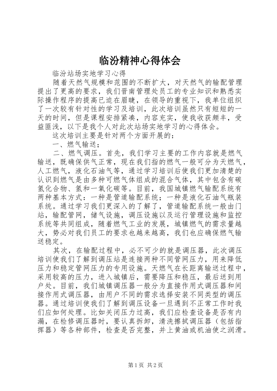 临汾精神体会心得_第1页