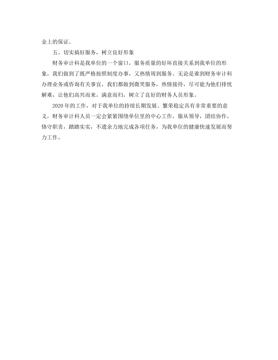 财务审计计划结尾_第2页