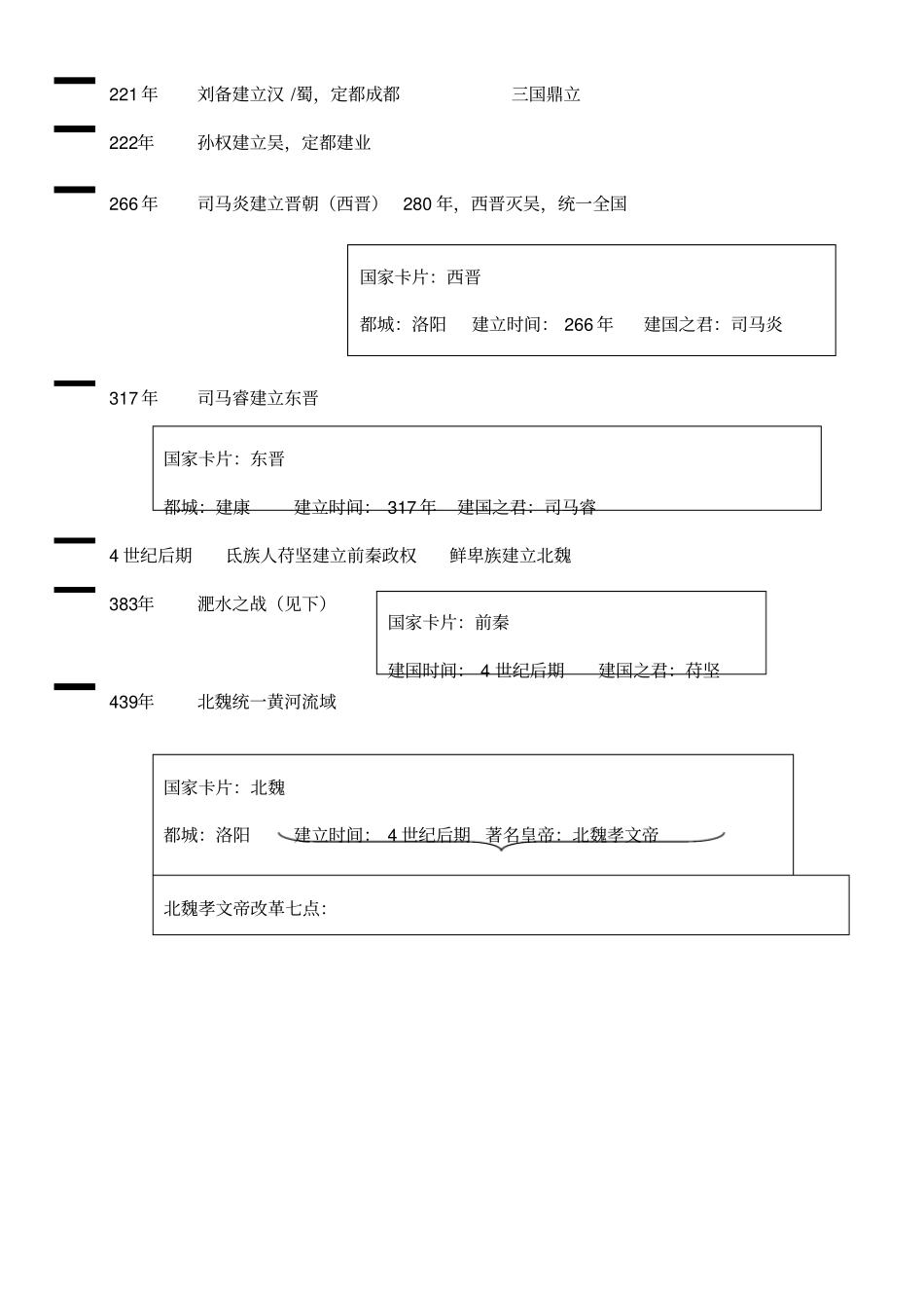 七年级上册历史时间轴_第3页