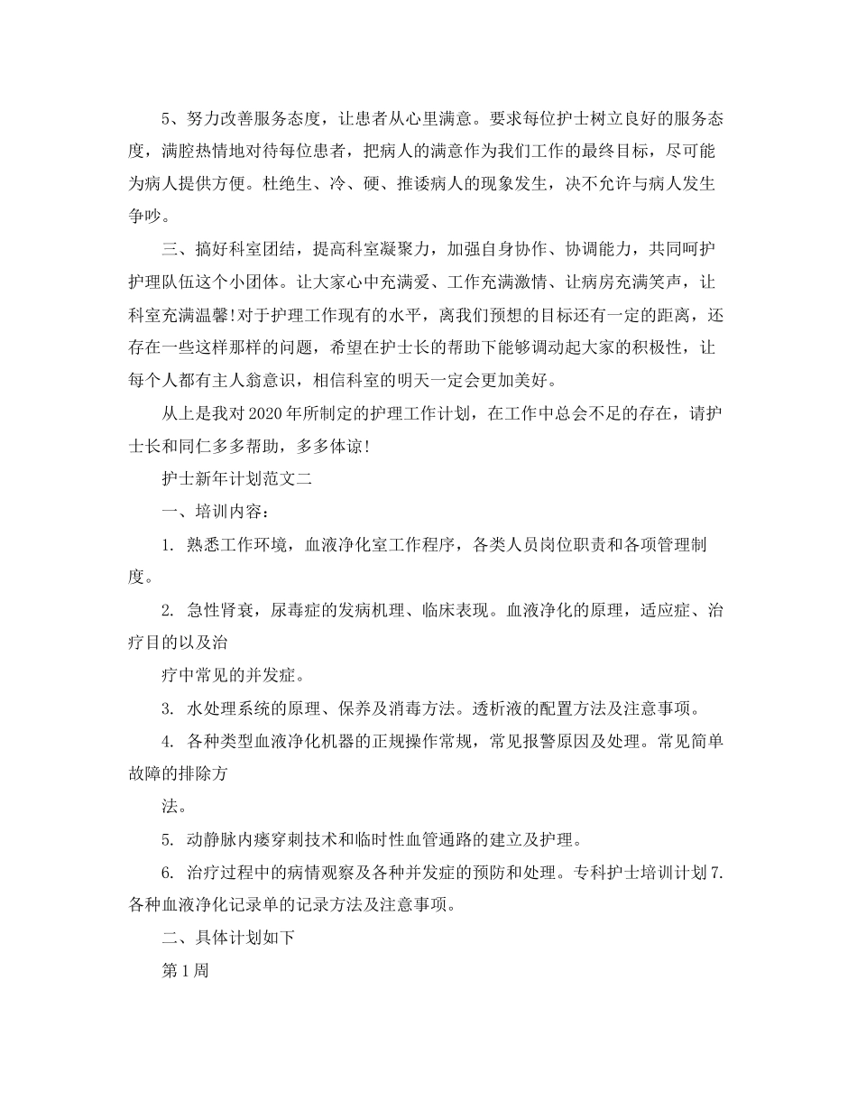 护士新年计划_第2页