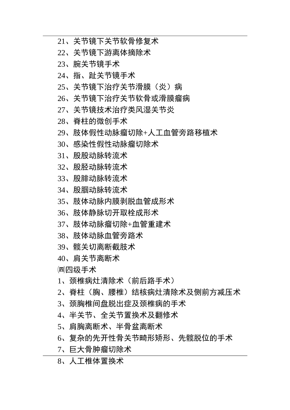 骨科手术分级_第3页