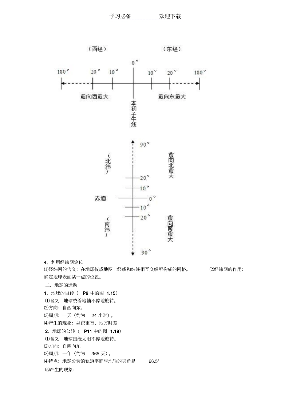 七年级上册地理总复习资料_第2页