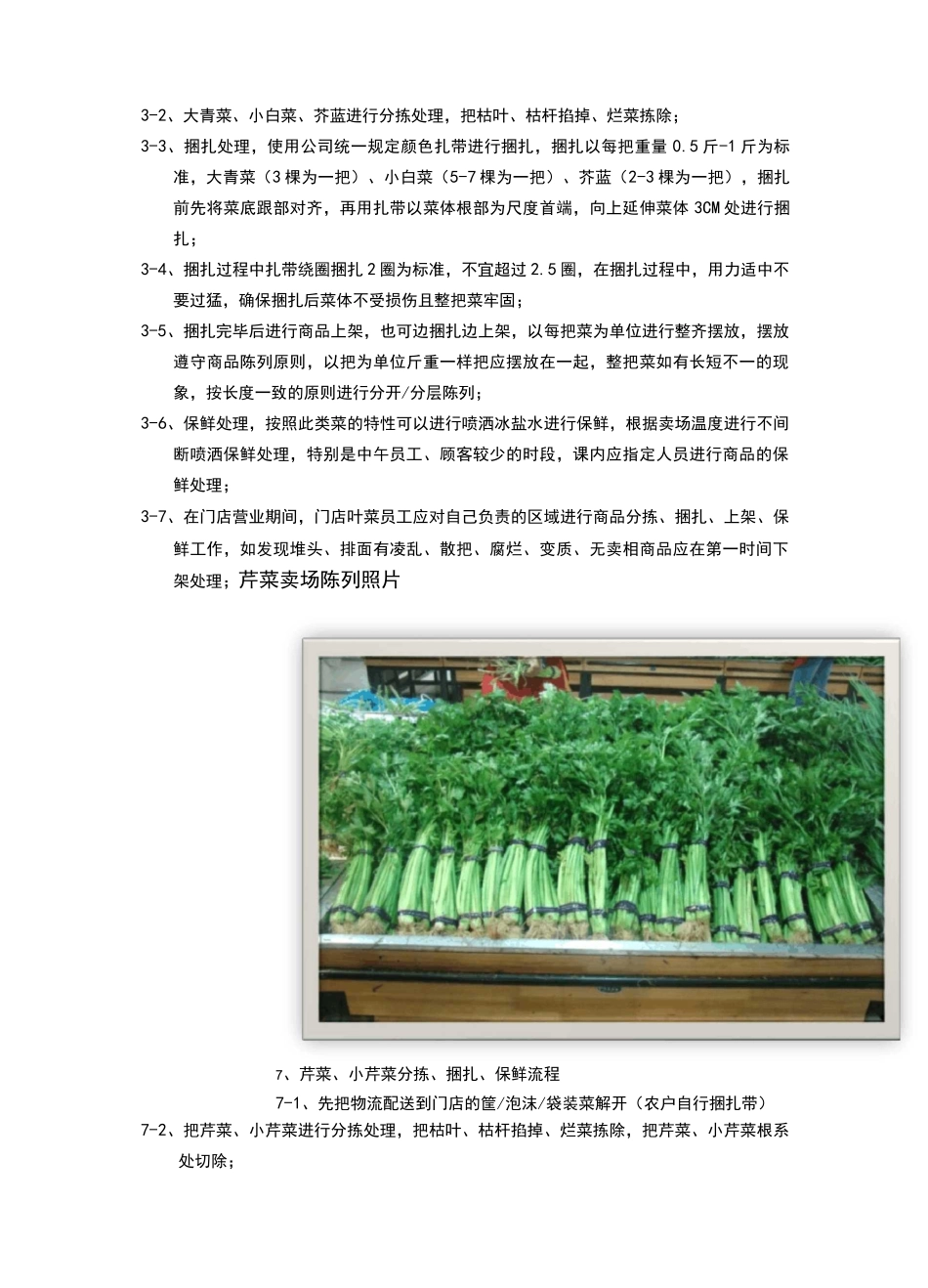 生鲜蔬果陈列规范标准_第3页