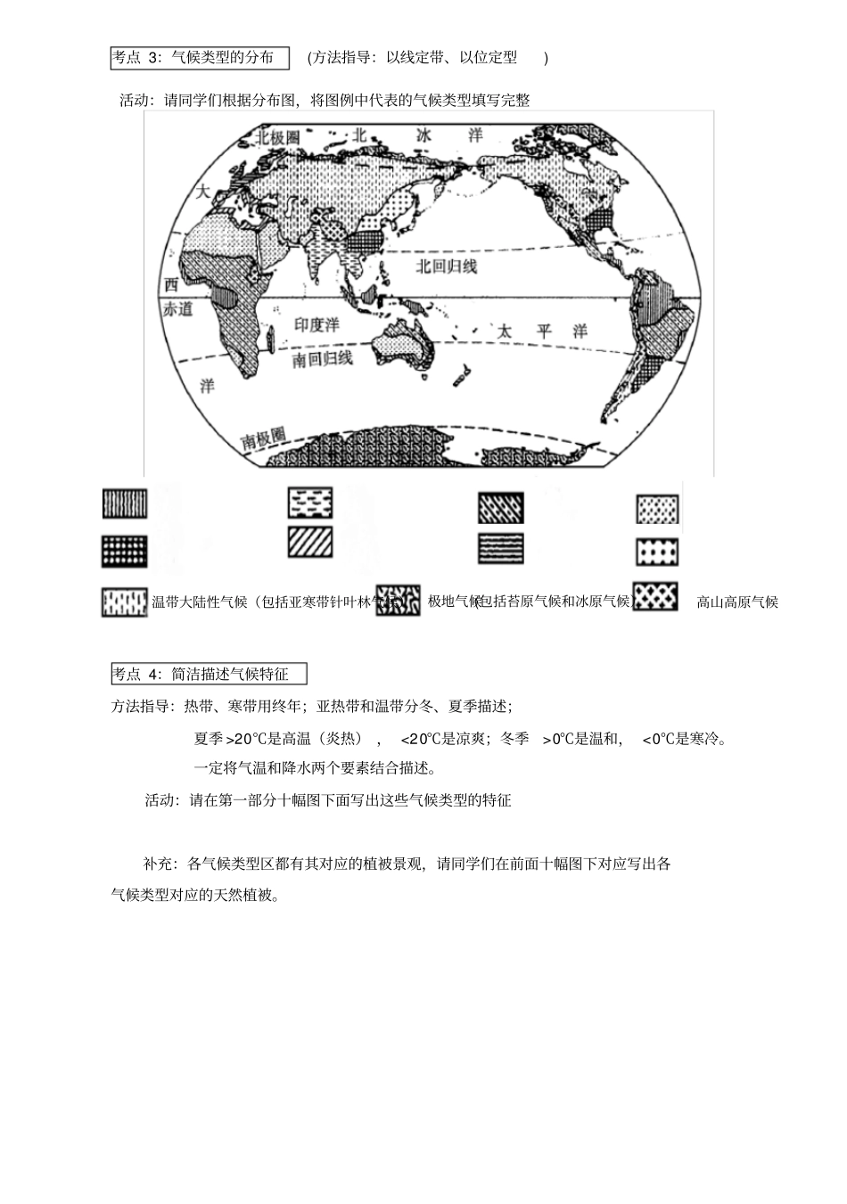 七年级复习——世界主要气候类型_第2页