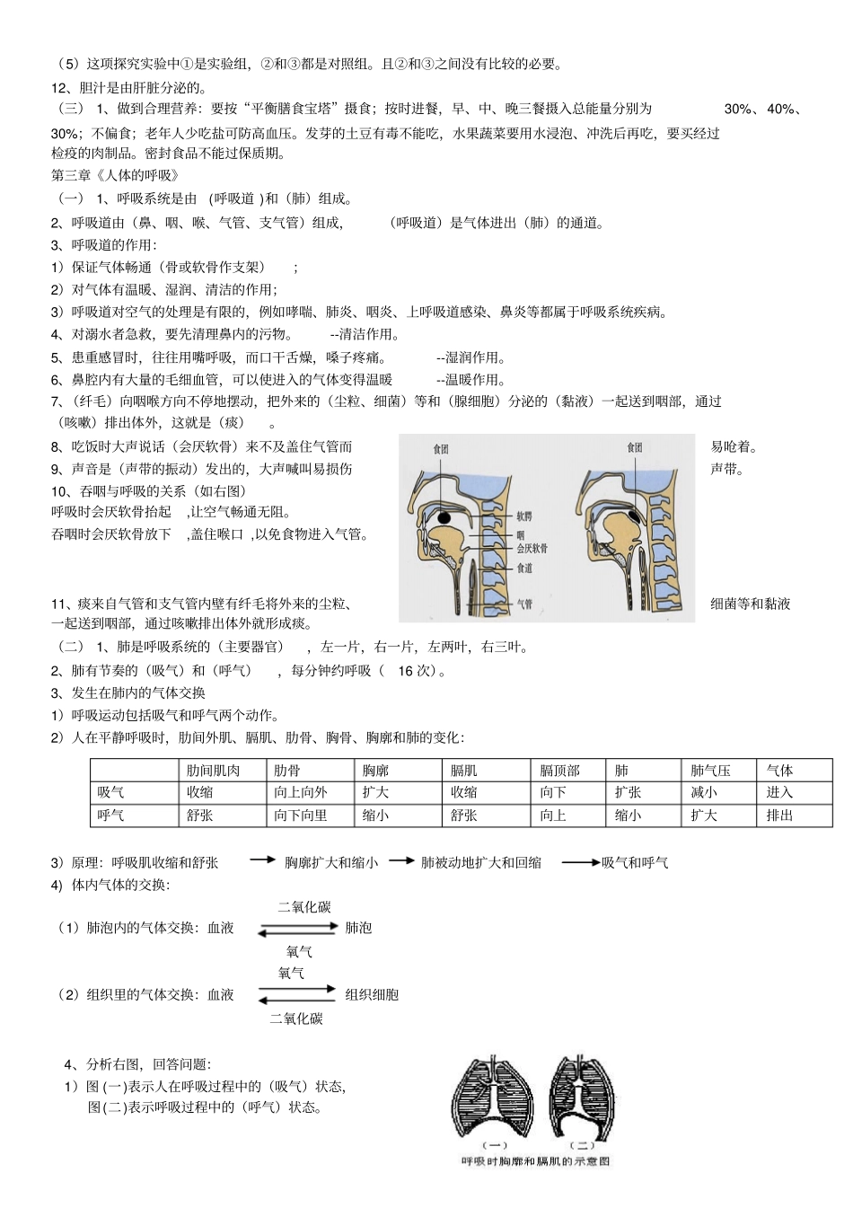 七年级生物下册复习资料汇总_第3页