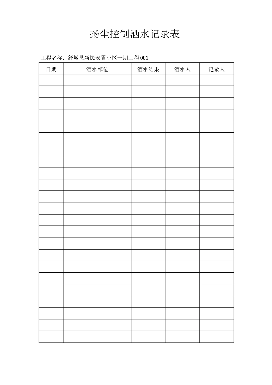 扬尘污染防治台帐_第3页